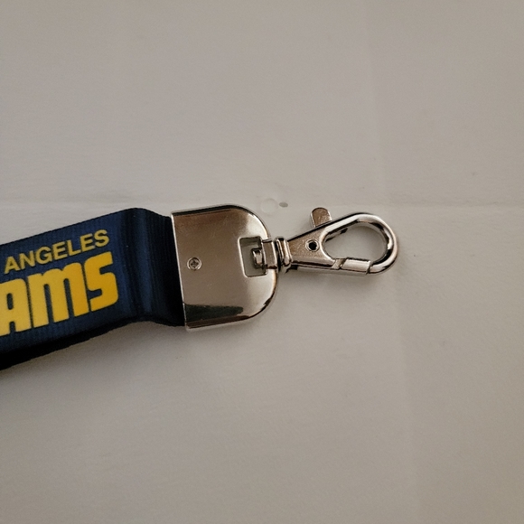 RAMS WRIST STRAP KEY CHAIN REPRESENT - Picture 5 of 5